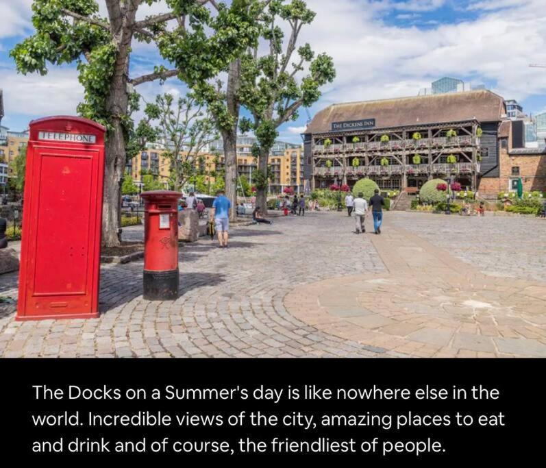 Historic Dutch Barge, Idyllic Location Hotel London Bagian luar foto